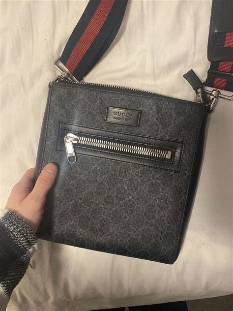 gucci replica messenger bag|authentic gucci messenger bag.